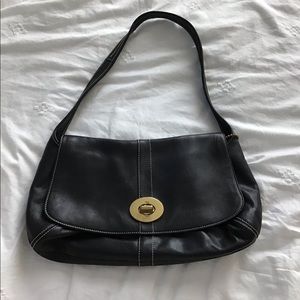 Coach Black Leather Purse